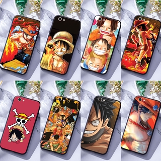 Vivo Y51 Y53 Y55 Y66 Y67 Y71 อ่อนนุ่มซิลิก้าเจลเคสโทรศัพท์ One Piece Ace