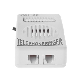 ROX❥Telephone Ringer Phone Amplifier Ring Speaker Strobe Light Extra-Loud Sound
