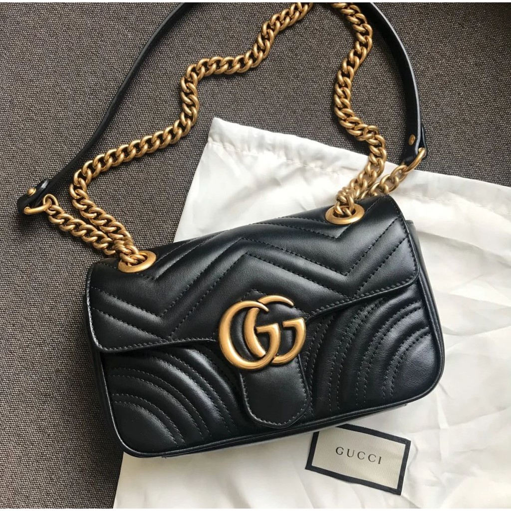 NEW~Gucci GG Marmont 22 mini handbag