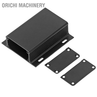 Orichi Machinery กล่องเคสอลูมิเนียม กันน้ํา ขนาด 25X71X80 มม. สีดํา