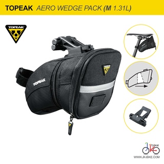 กระเป๋าใต้อานจักรยาน TOPEAK AERO WEDGE PACK (M) SEAT BAG