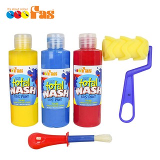 ชุดสีล้างออกง่ายสำหรับเด็ก (FAS Total Wash Kid’s Paint Value Pack)