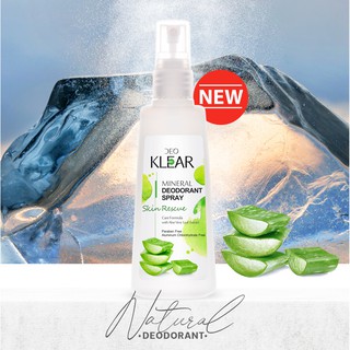 สเปรย์สารส้มน้ำดีโอเคลียร์ สกิน เรสคูย์ 100ml/ DEOKLEAR Deodorant Spray Skin Rescue 100ml