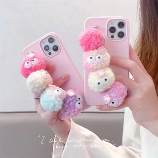 Casing For Samsung Galaxy Note20 Ultra Note10 Note10+ Note9 Note8 S21 Plus S20 FE S20fe S21+ S10 S10+ S20+ S21+ Note 20 10 9 8 Cute cartoon plush doll wrist strap hand strap fashion soft phone case