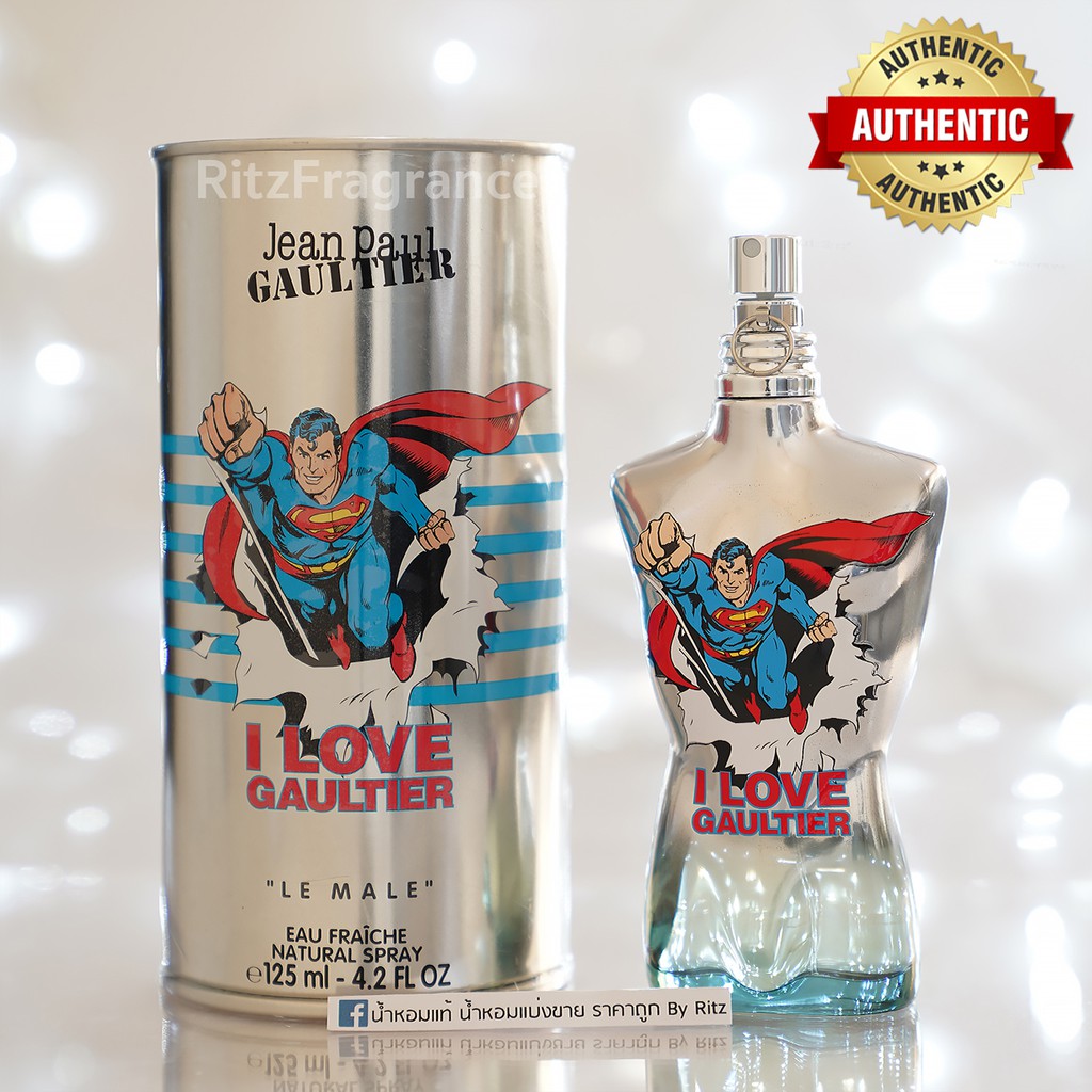 Jpg Le Male Superman : Jean Paul Gaultier Le Male Eau Fraiche Superman ...