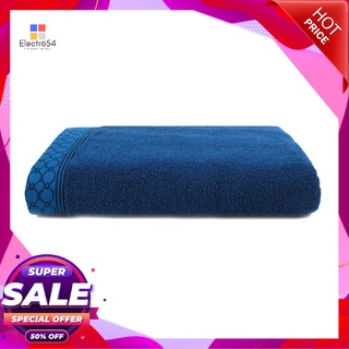 ผ้าขนหนู ROSE HARMONY 27X54 นิ้ว สีน้ำเงินTOWEL ROSE HARMONY 27"X54" BLUE