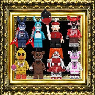 ชุดของเล่นตัวต่อ เกม Five Nights at Freddys Freddy Orange Haired Girl ขนาดเล็ก ของขวัญวันเกิด สําหรับเด็ก