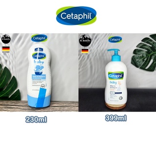 [Cetaphil] Baby Wash &amp; Shampoo with Organic Calendula เซตาฟิล ครีมอาบน้ำ + แชมพูสำหรับเด็ก&amp; ทารก