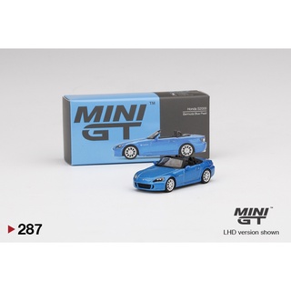 MINI GT 1:64 No.287 Honda S2000 (AP2) Laguna Blue Pearl