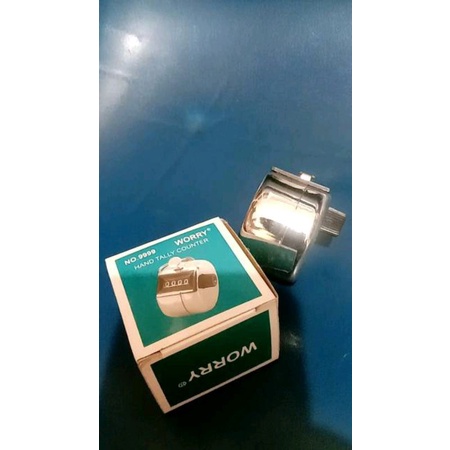 มือ Tally Counter Worry No. 9999