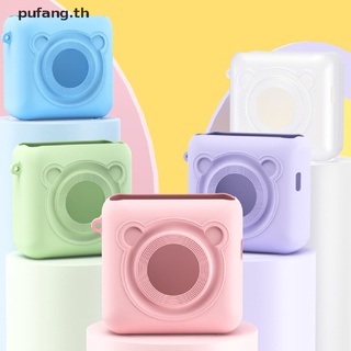 Pufang A6 Peripage เครื่องพิมพ์ภาพถ่ายความร้อน บลูทูธ แบบพกพา ไร้หมึก ปกอ่อน