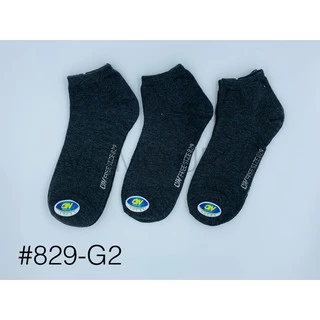 OW Socks ถุงเท้าข้อสั้นสีพื้น 829 แพ็ค 12 คู่ 1 สี #FREESIZE