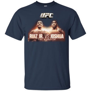 Andy Ruiz Jr Vs Anthony Joshua Rematchเสื้อยืดUFC December MEN Black S-5XL