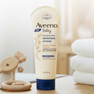 *ถูก แท้ 💯%* Aveeno baby  Soothing Relief Moisture Cream (สินค้าสั่งตรงจากบริษัท)