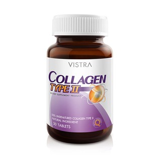 VISTRA Collagen Type II  วิสทร้า คอลลาเจน ไทพ์ทู 30 เม็ด