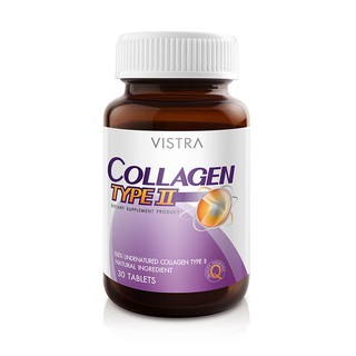 **หมดอายุ 05/2023**VISTRA Collagen Type II / 30 TABLETS ข้อเข่าเสื่อม ช่วยได้. หมดอายุยาววว