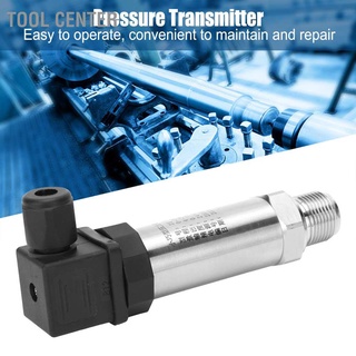 Tool Center Pressure Transmitter 4‑20mA Stainless Steel Diffused Silicon Transducer Sensor 8~32V