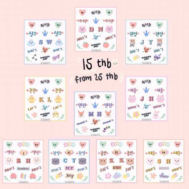 ⚡️SALE!! mini-sticker🍒