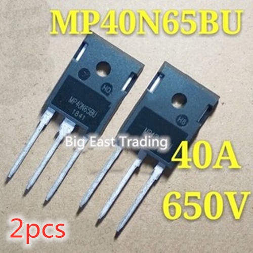 5pcs MP40N65BU TO-247 2pcs MP40N65 40N65BU TO247 40N65 40A/650V Power IGBT ทรานซิสเตอร์ pxa