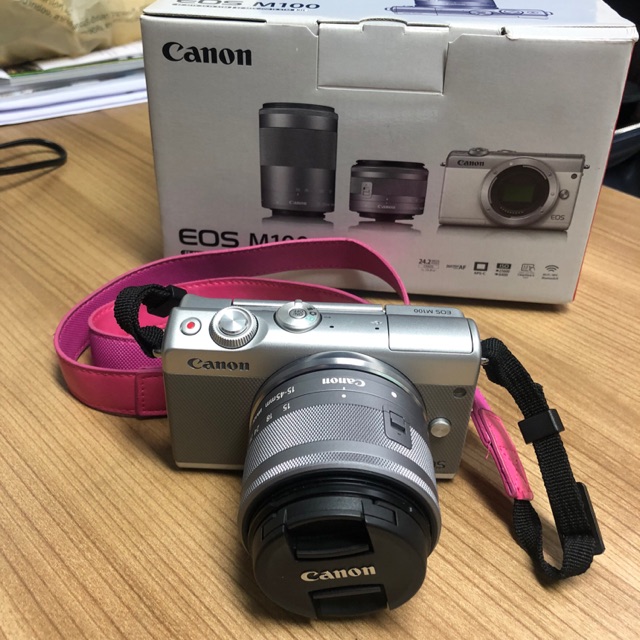 กล้องcanon EOS M100 ขายทิ้งราคาโครตถูก เพราะไม่ค่อยได้ใช้