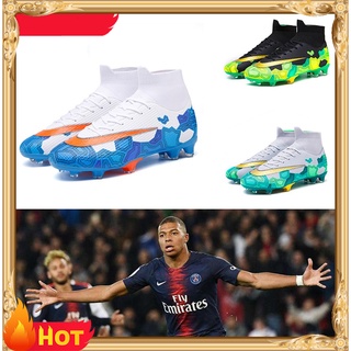 35-45 Mbappé FG Soccer Shoes รองเท้าสตั๊ด ฝึกรองเท้า รองเท้าห้าคน รองเท้าฟุตบอล  สนามหญ้า / ห้อง หญ้าเล็บ