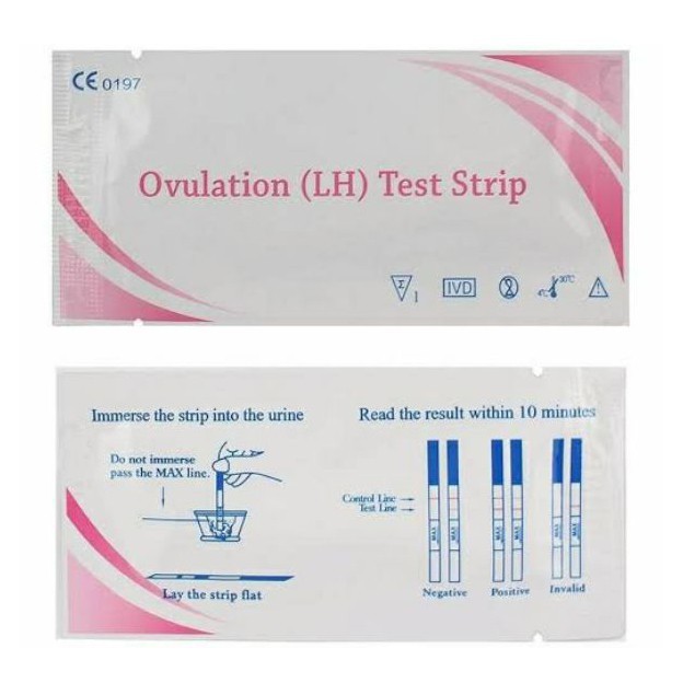 30x แผ่นทดสอบไข่ตก LH Ovulation test แผ่นตรวจไข่ตก ชุดทดสอบไข่ตก ที่ตรวจไข่ตก แบบจุ่ม เห็นชัดดูง่าย ราคาพิเศษสุดคุ้ม