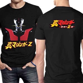 เสื้อยืดครอปเสื้อยืด พิมพ์ลาย Mazinger Z TshIrt 2 ด้าน สําหรับผู้ชาย และผู้หญิงS-5XL