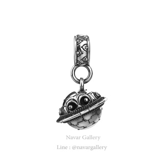 Navar Gallery : ชาร์มดาวเสาร์ เนื้อเงินแท้ 92.5 Saturn Charm Silver 92.5