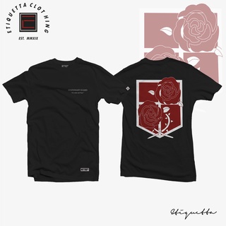 Anime Shirt - Attack on Titan - Stationary Guard เสื้อคู่ ผ้านำเข้า พร้อม