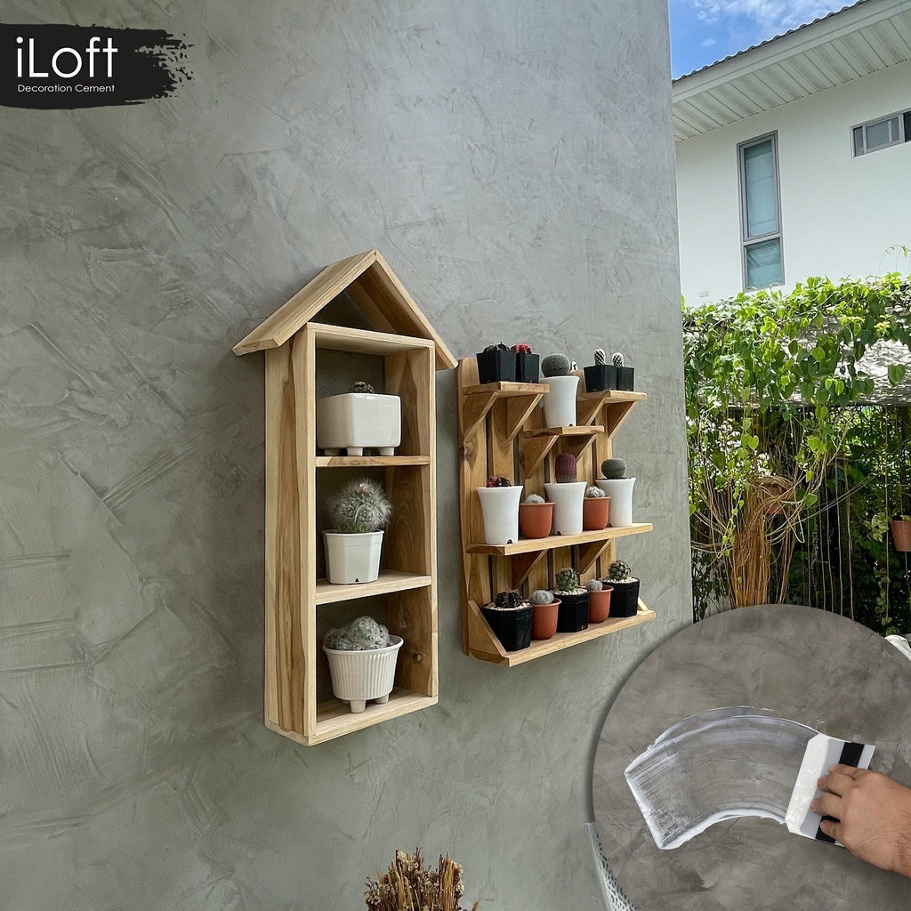 ซื้อคู่คุ้มกว่า iLoft MIXED 10kg. สีปูนขัดมันผสมเสร็จ + iLoft Foam Wax” โฟมแวกส์สูตรน้ำ - รูปที่ 6