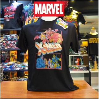 เสื้อยืดMarvel_ลิขสิทธิ์แท้ลายX-MENสีดำ(mvx-061)