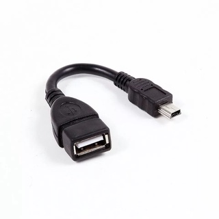 ใหม่ MINI USB ชายไป USB หญิงแปลง Transfer Data SYNC OTG อะแดปเตอร์สำหรับรถยนต์ AUX MP3 MP4 เม็ดโทรศัพท์