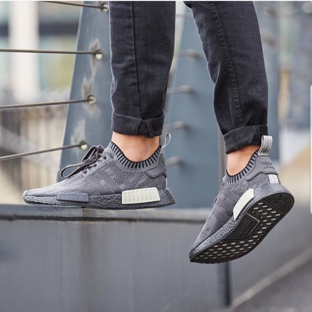 black and grey adidas