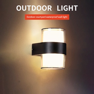 โคมไฟติดผนัง LED IP65 กันน้ํา สําหรับสวน ลานบ้าน โรงแรม
