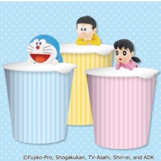 [เซ็ต 3 ตัว] ฟิกเกอร์ โมเดล โดเรม่อน Doraemon  เกาะแก้ว เกาะถ้วยมาม่า ของแท้ จากญี่ปุ่น ชิซึกะ โนบิตะ Furyu ขนาด 6 cm