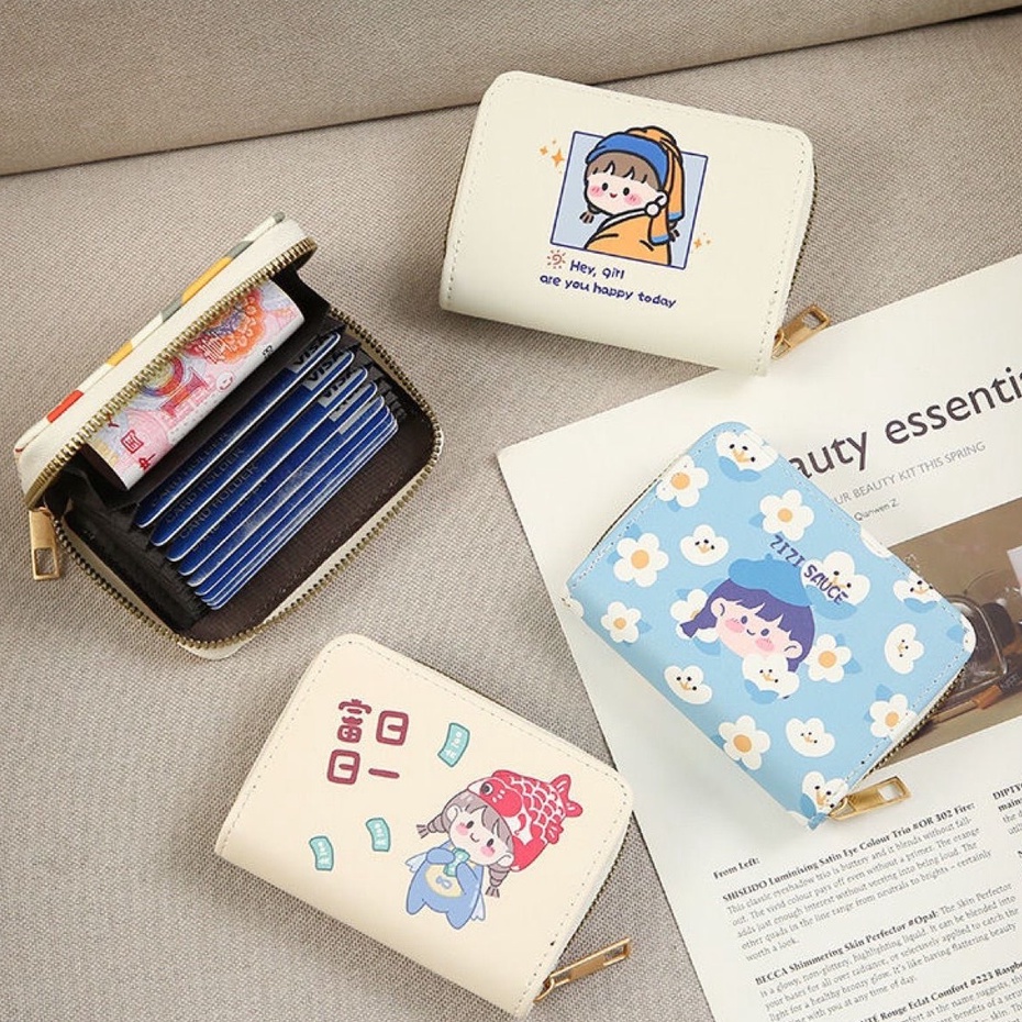 [ พร้อมส่งจาก] กระเป๋าสตางค์ใบสั้นG7211 สี่สุ่ม Forever Young [Ready to deliver from] Short wallet,
