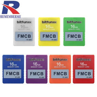 การ์ดหน่วยความจํา 16MB FMCB McBoot Free MC Boot v1.953 สําหรับ Sony PS2 PS 2