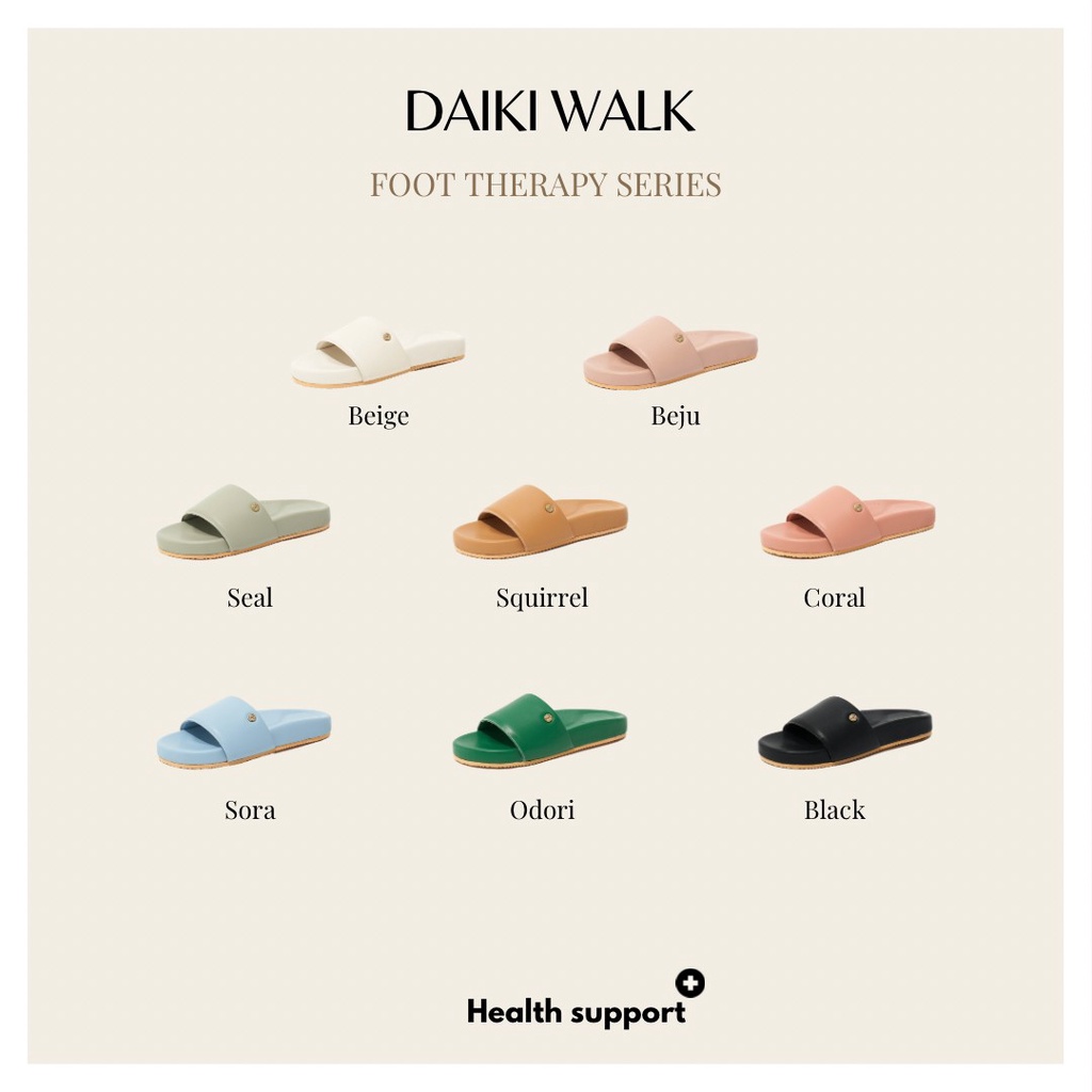 PUFFSHOES.OFFICIAL : DAIKI WALK Foot Therapy Series Beju