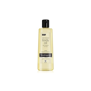 นูโทรจีนา ออยบำรุงผิว บอดี้ ออยล์ ไลท์ เซซามี่ 250 มล. Neutrogena Body Oil Light Sesame 250 ml.