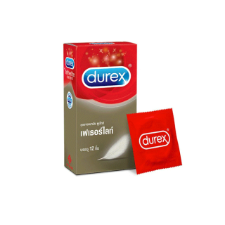 [ส่งฟรี]Durex ดูเร็กซ์ ถุงยางอนามัย เฟเธอร์ไลท์ 12 ชิ้น 1 กล่อง