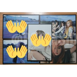 BLACKPINK​ [SQUARE]​ Postcard (Balck ver.)​ ขายแยกเมม