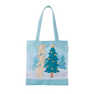 Starbucks Korea Holiday Polar Bear Multi Bag.