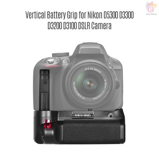 Nt กริปแบตเตอรี่แนวตั้งสําหรับ D5300 D3300 D3200 D3100 Dslr Camera En - El 14 Battery Powered พร้อมรีโมท Ir