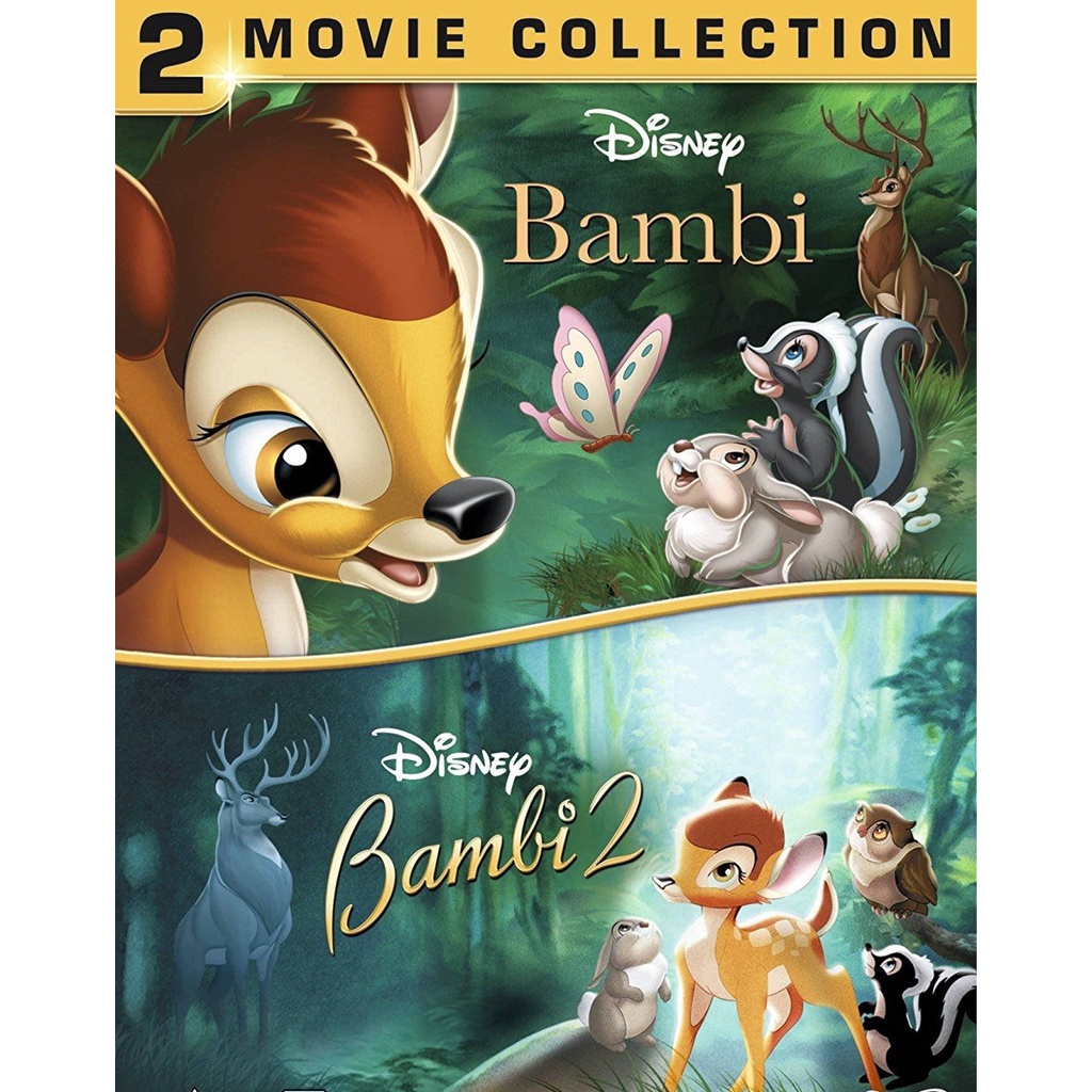 Bambi กวางน้อยแบมบี้ ภาค 1-2 DVD Master พากย์ไทย