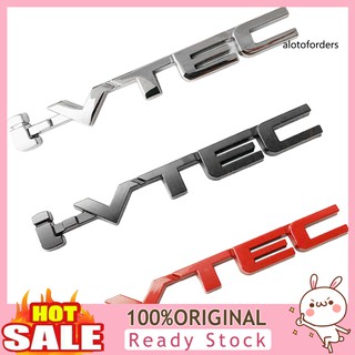 Alot_ สติ๊กเกอร์ตราสัญลักษณ์รถยนต์ I - Vtec สําหรับ Honda Civic Odysey