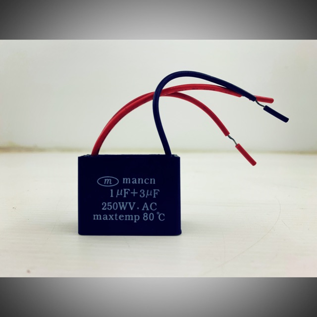คาปาซิสเตอร์ 1+3 uf 250 v