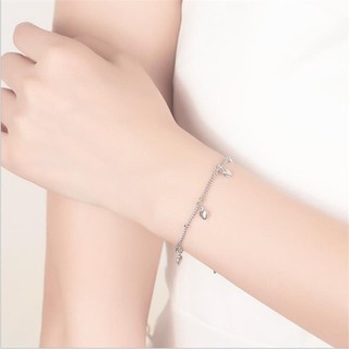 สร้อยข้อมือเงิน925 รหัส S236 พร้อมส่ง 925