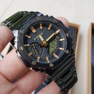 G-shock GA-2100 เลสดำ