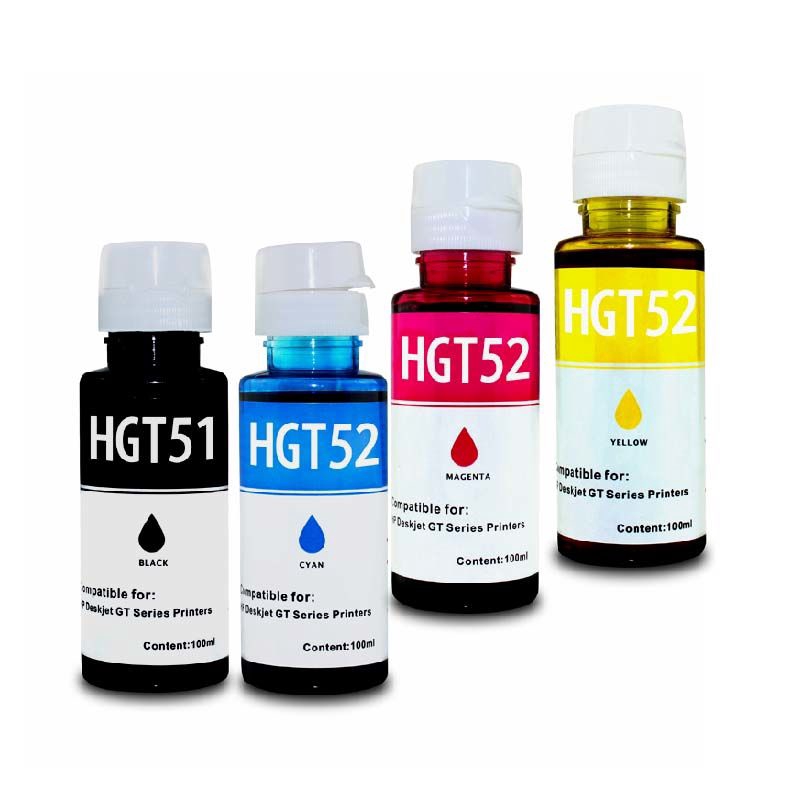HP GT51 GT52 หมึก HP TANK 310 311 318 319 410 411 418 419 118 เครื่องพิมพ์หมึก 803 802 ตลับหมึกด้วยหมึกอุปทาน