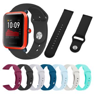 สายนาฬิกาข้อมือซิลิโคนสําหรับ huami amazfit bip 1s/amazfit gts/bip lite